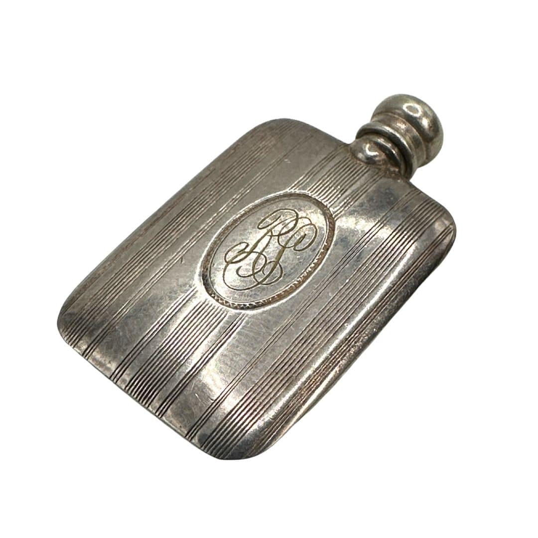 Antique Tiffany & Co Sterling Silver Perfume Container - Timeless Elegance in a Compact Design image 0