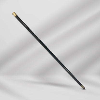 Antique Gold Plate Knob Handle Best luxury Walking Stick Cane Black Color