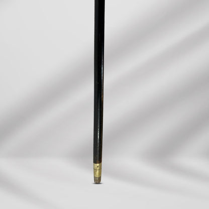 Elegant Antique Carved Gold Plate Knob Handle Unique Hallifax Walking Stick Cane For Men