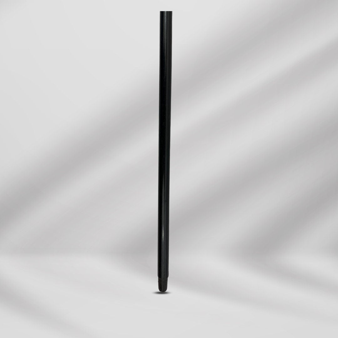Gold Plate Knob Handle Stylish Antique Walking Stick Cane Black Color