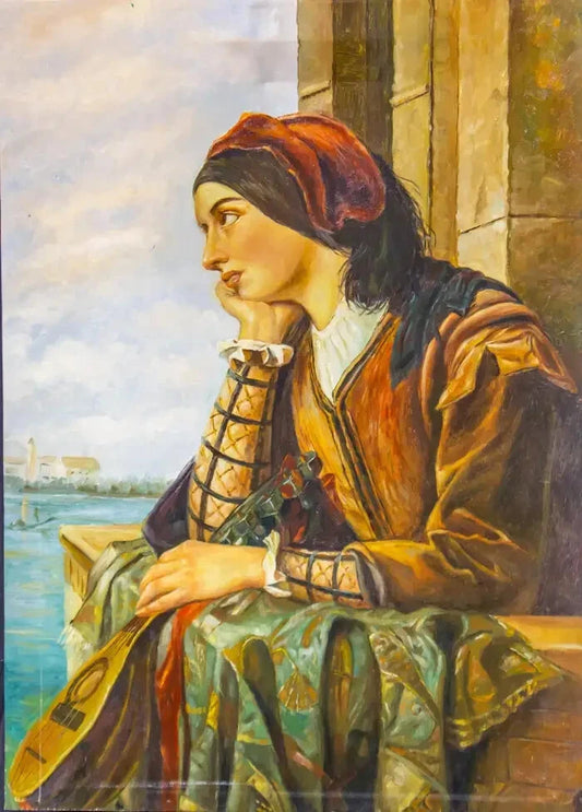 Woman in Love Painting
