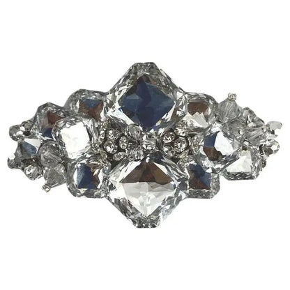 Signed Alice Caviness Fashion Brooch Beautiful Vintage Stunning Glass Brooch