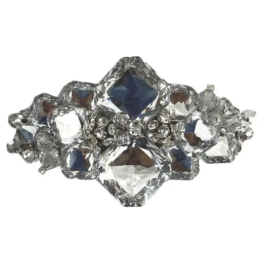 Signed Alice Caviness Fashion Brooch Beautiful Vintage Stunning Glass Brooch